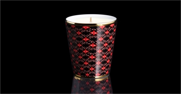 Bougie de luxe en Porcelaine de Limoges modèle Montana - Lorenza-difilippo.fr