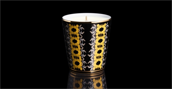 Bougie de luxe en Porcelaine de Limoges modèle Antique - Lorenza-difilippo.fr