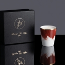 Coffret cadeau luxe Lorenza Di Filippo, pot à bougie Petra Châtaigne