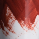 Petra Châtaigne détail texture coups de pinceau artisanaux Limoges