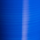 Détail texture Bleu Roi, rainures peintes main sur porcelaine Limoges