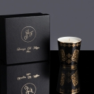 Coffret cadeau luxe Lorenza Di Filippo pour pot à bougie La Fleur de Lys