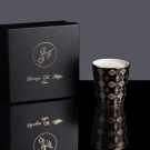 Coffret cadeau luxe Lorenza Di Filippo pour pot à bougie Africa Noir