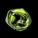 Carré de soie Anamélia 100 % soie, motif enroulé