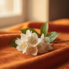 Fleurs de jasmin blanc, note de cœur du parfum d’ambiance Douceur Hawaïenne